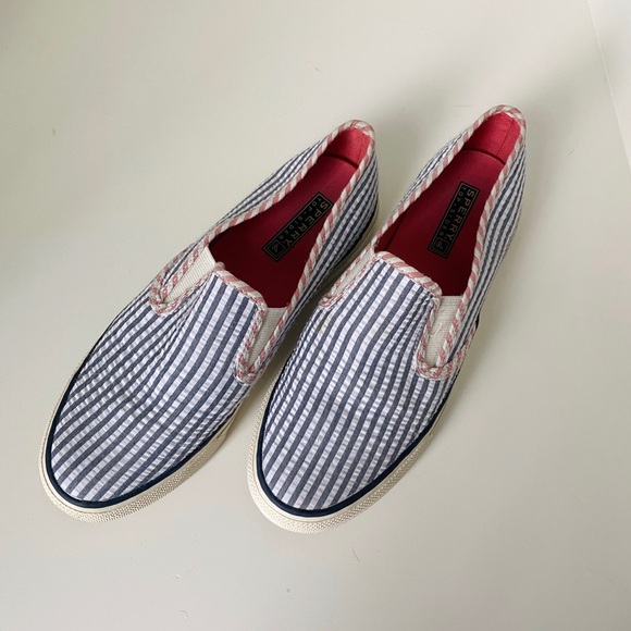 Sperry seersucker slip on sneakers - Picture 2 of 4